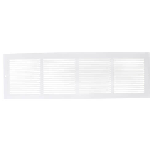 Main product image of 24" x 6" (Wall Opening Size) Return Air Grille, 1/3" (White)