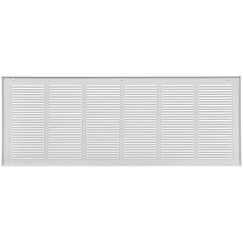 Main product image of 30" x 10" (Wall Opening Size) Return Air Grille, 1/3" (White)