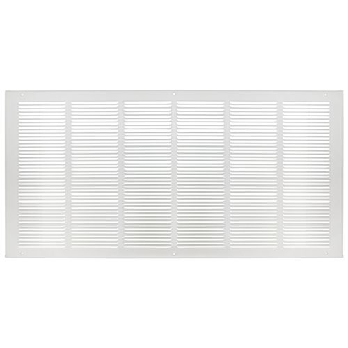 Main product image of 30" x 14" (Wall Opening Size) Return Air Grille, 1/3" (White)