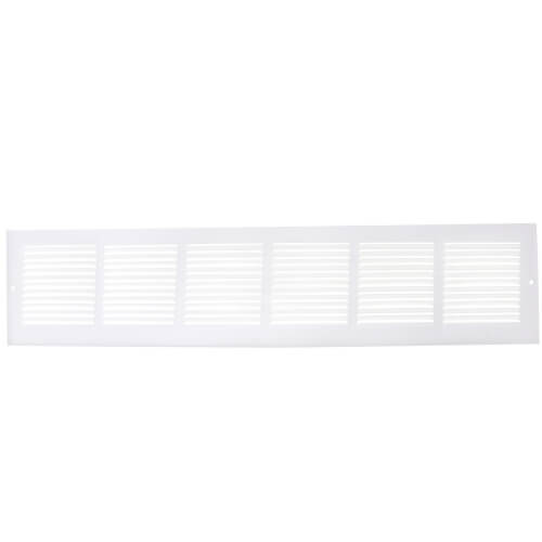 Main product image of 30" x 4" (Wall Opening Size) Return Air Grille, 1/3" (White)