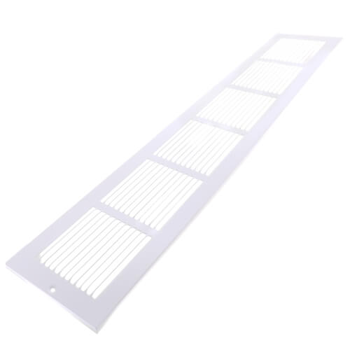 Main product image of 30" x 4" (Wall Opening Size) Return Air Grille, 1/3" (White)