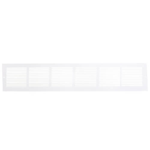 Main product image of 30" x 4" (Wall Opening Size) Return Air Grille, 1/3" (White)