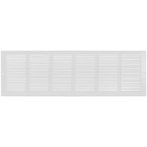 Main product image of 30" x 8" (Wall Opening Size) Return Air Grille, 1/3" (White)