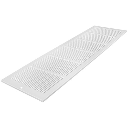 Main product image of 30" x 8" (Wall Opening Size) Return Air Grille, 1/3" (White)
