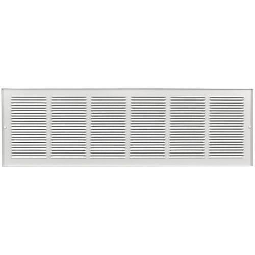 Main product image of 30" x 8" (Wall Opening Size) Return Air Grille, 1/3" (White)