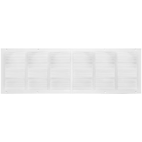Main product image of 36" x 10" (Wall Opening Size) Return Air Grille, 1/3" (White)