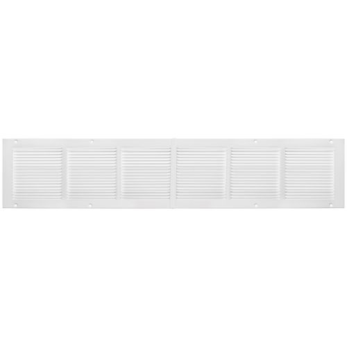 Main product image of 36" x 6" (Wall Opening Size) Return Air Grille, 1/3" (White)