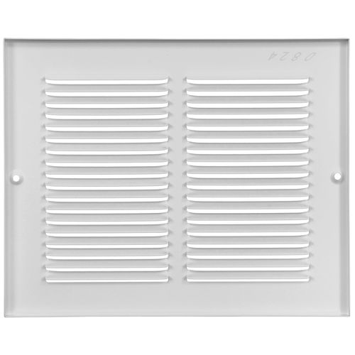 Main product image of 8" x 6" (Wall Opening Size) Return Air Grille, 1/3" (White)