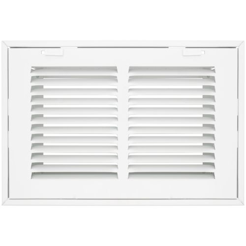 Main product image of 10" x 6" (Wall Opening Size) Sidewall/Ceiling Return Air Filter Grille, 1/2" (White)