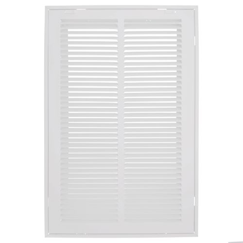 Main product image of 12" x 20" (Wall Opening Size) Sidewall/Ceiling Return Air Filter Grille, 1/2" (White)