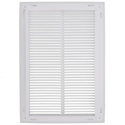 Main product image of 12" x 20" (Wall Opening Size) Sidewall/Ceiling Return Air Filter Grille, 1/2" (White)