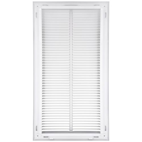 Main product image of 12" x 24" (Wall Opening Size) Sidewall/Ceiling Return Air Filter Grille, 1/2" (White)