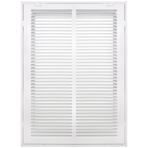 Main product image of 14" x 20" (Wall Opening Size) Sidewall/Ceiling Return Air Filter Grille, 1/2" (White)