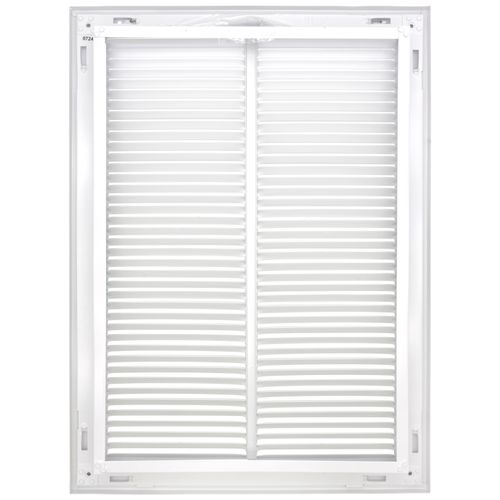 Main product image of 14" x 20" (Wall Opening Size) Sidewall/Ceiling Return Air Filter Grille, 1/2" (White)