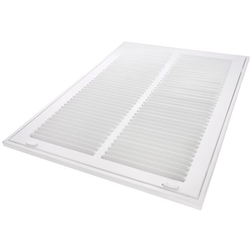 Main product image of 14" x 20" (Wall Opening Size) Sidewall/Ceiling Return Air Filter Grille, 1/2" (White)