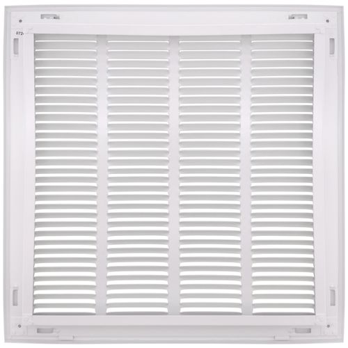 Main product image of 16" x 16" (Wall Opening Size) Sidewall/Ceiling Return Air Filter Grille, 1/2" (White)