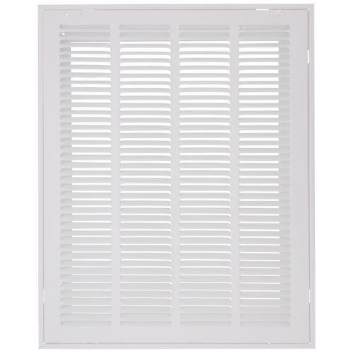 Main product image of 16" x 20" (Wall Opening Size) Sidewall/Ceiling Return Air Filter Grille, 1/2" (White)
