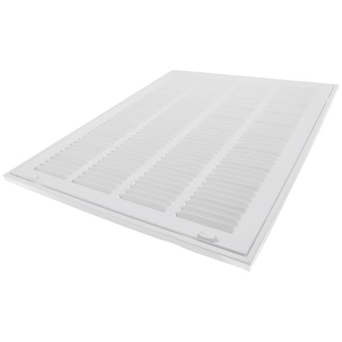 Main product image of 16" x 20" (Wall Opening Size) Sidewall/Ceiling Return Air Filter Grille, 1/2" (White)