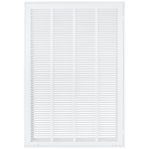 Main product image of 20" x 30" (Wall Opening Size) Sidewall/Ceiling Return Air Filter Grille w/ 1/2" Fin Spacing (White)