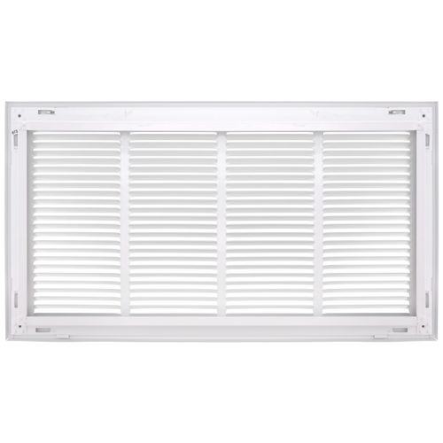 Main product image of 24" x 12" (Wall Opening Size) Sidewall/Ceiling Return Air Filter Grille, 1/2" (White)