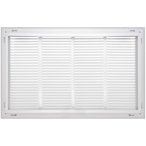 Main product image of 24" x 14" (Wall Opening Size) Sidewall/Ceiling Return Air Filter Grille, 1/2" (White)