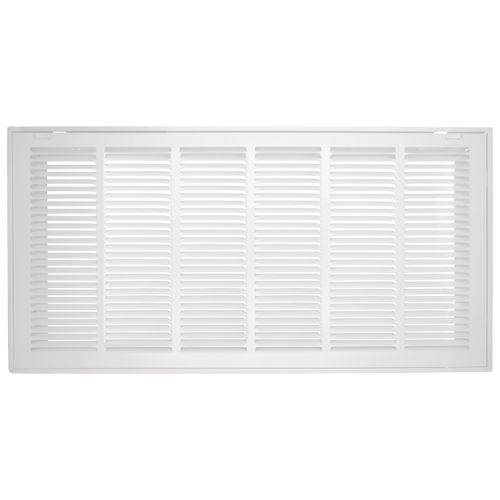 Main product image of 30" x 14" (Wall Opening Size) Sidewall/Ceiling Return Air Filter Grille, 1/2" (White)