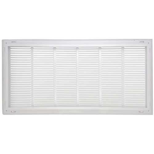 Main product image of 30" x 14" (Wall Opening Size) Sidewall/Ceiling Return Air Filter Grille, 1/2" (White)