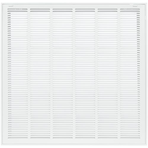 Main product image of 30" x 30" (Wall Opening Size) Sidewall/Ceiling Return Air Filter Grille w/ 1/2" Fin Spacing (White)