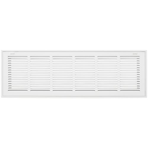 Main product image of 30" x 8" (Wall Opening Size) Sidewall/Ceiling Return Air Filter Grille w/ 1/2" Fin Spacing (White)