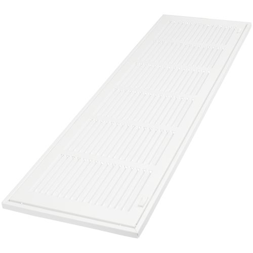 Main product image of 30" x 8" (Wall Opening Size) Sidewall/Ceiling Return Air Filter Grille w/ 1/2" Fin Spacing (White)