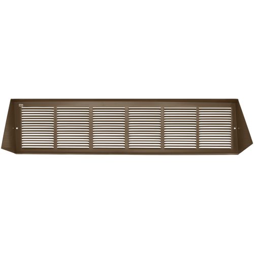 Main product image of 30" x 6" Baseboard Return Air Grille, 1/3" Series (Brown)