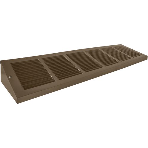 Main product image of 30" x 6" Baseboard Return Air Grille, 1/3" Series (Brown)