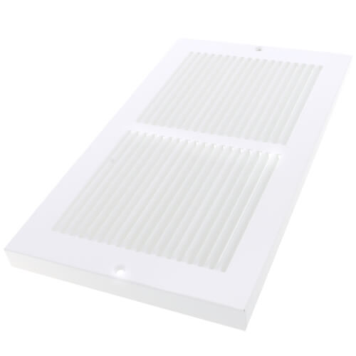 Main product image of 12" x 6" Baseboard Return Air Grille, 1/3" Series 2 (White)