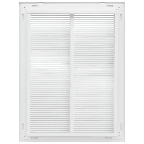 Main product image of 14" x 20" (Wall Opening Size) Sidewall/Ceiling Return Air Filter Grille w/ 1/3" Fin Spacing (White)