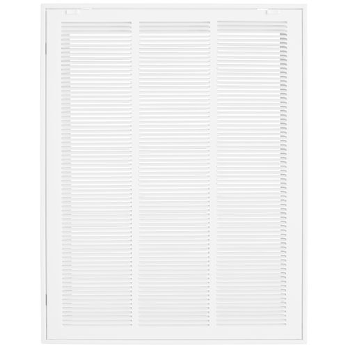 Main product image of 18" x 24" (Wall Opening Size) Sidewall/Ceiling Return Air Filter Grille w/ 1/3" Fin Spacing (White)