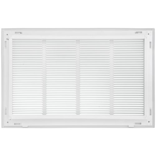 Main product image of 20" x 12" (Wall Opening Size) Sidewall/Ceiling Return Air Filter Grille w/ 1/3" Fin Spacing (White)