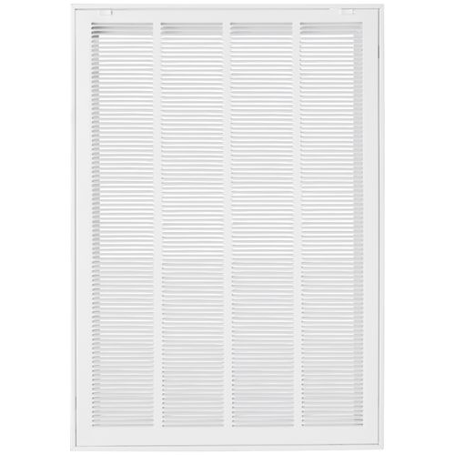 Main product image of 20" x 30" (Wall Opening Size) Sidewall/Ceiling Return Air Filter Grille w/ 1/3" Fin Spacing (White)