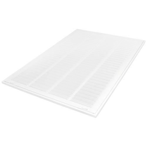 Main product image of 20" x 30" (Wall Opening Size) Sidewall/Ceiling Return Air Filter Grille w/ 1/3" Fin Spacing (White)