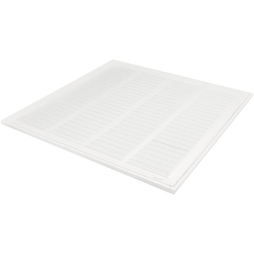 Main product image of 24" x 24" (Wall Opening Size) Sidewall/Ceiling Return Air Filter Grille w/ 1/3" Fin Spacing (White)