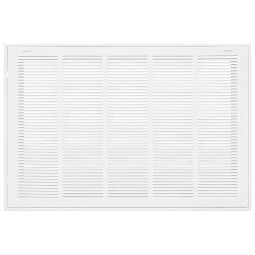 Main product image of 25" x 16" (Wall Opening Size) Sidewall/Ceiling Return Air Filter Grille w/ 1/3" Fin Spacing (White)