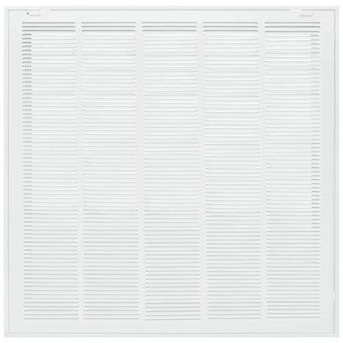 Main product image of 25" x 25" (Wall Opening Size) Sidewall/Ceiling Return Air Filter Grille w/ 1/3" Fin Spacing (White)