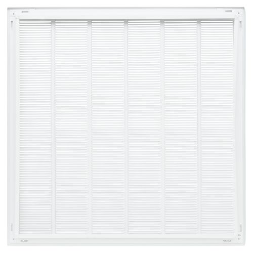 Main product image of 30" x 30" (Wall Opening Size) Sidewall/Ceiling Return Air Filter Grille w/ 1/3" Fin Spacing (White)