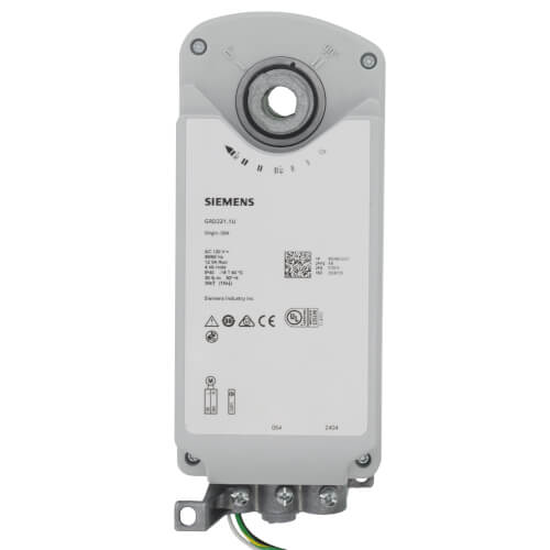 GRD221.1U Siemens GRD221.1U GRD 2Position, 30lbin, Spring Return