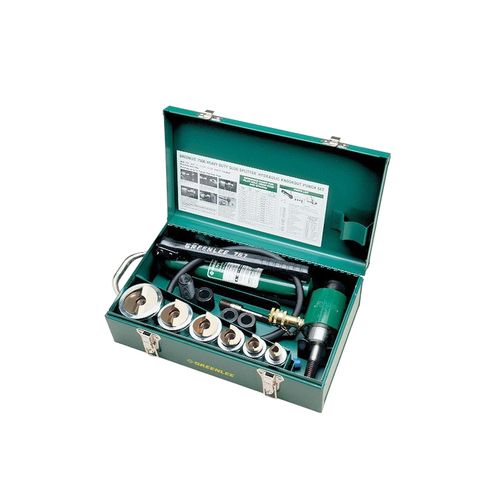 Main product image of Slug Splitter 1/2" to 2" Conduit Punch Set, Hydraulic Knockout, 7506