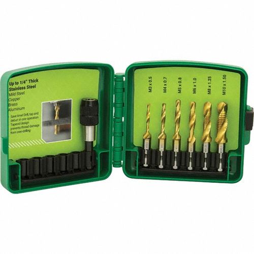 Main product image of 7-Piece Drill/Tap Bit Kit for Stainless Steel, Metric, DTAPSSKITM