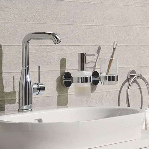 Main product image of Essence Single-Lever Bathroom Faucet 1/2" L-Size (Chrome), 2348600A