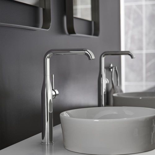 Main product image of Essence Single-Lever Bathroom Faucet For Free-Standing Basins Xl-Size (Chrome), 2353800A