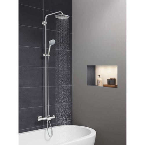 Main product image of Euphoria System Shower System w/ Bath Thermostat For Wall Mounting, 26490000