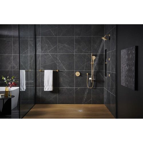 Main product image of Rainshower Smartactive Hand Shower - 3 Sprays, 1.75 Gpm (Brushed Cool Sunrise), 26545GN0