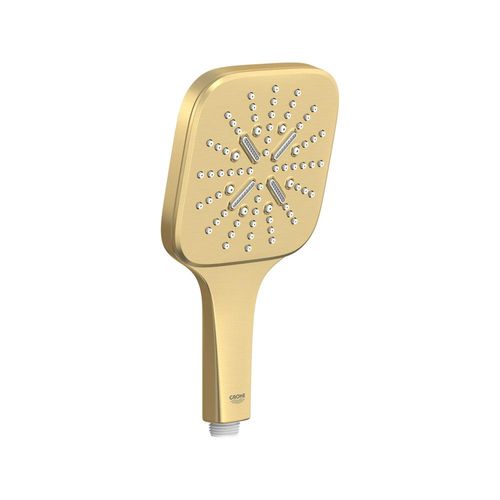 Main product image of Rainshower Smartactive Square Hand Shower - 3 Sprays, 1.75 Gpm (Brushed Cool Sunrise), 26552GN0